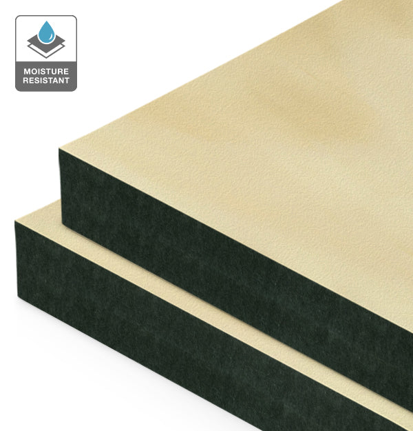 Austral Araucaria Hoop Pine Veneer on Black Moisture Resistant MDF