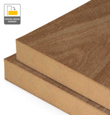 Ironbark Veneer Crown Cut Cross Grain on MDF