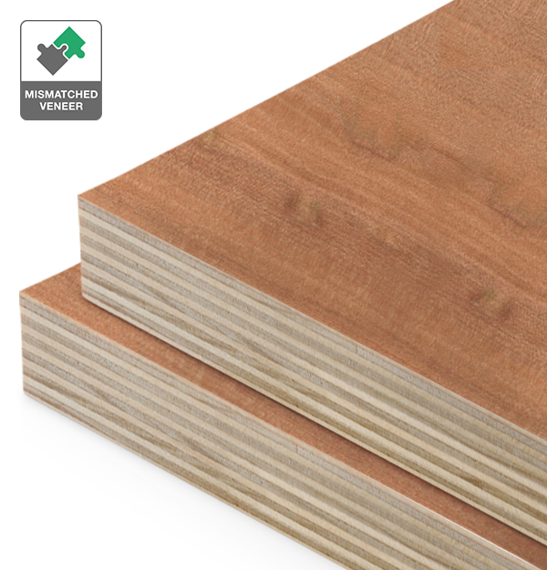 Myrtle Veneer Mismatched on Plywood