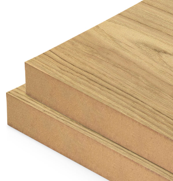 American Oak Veneer Crown Cut on MDF