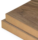 American Walnut Veneer Crown Cut on MDF