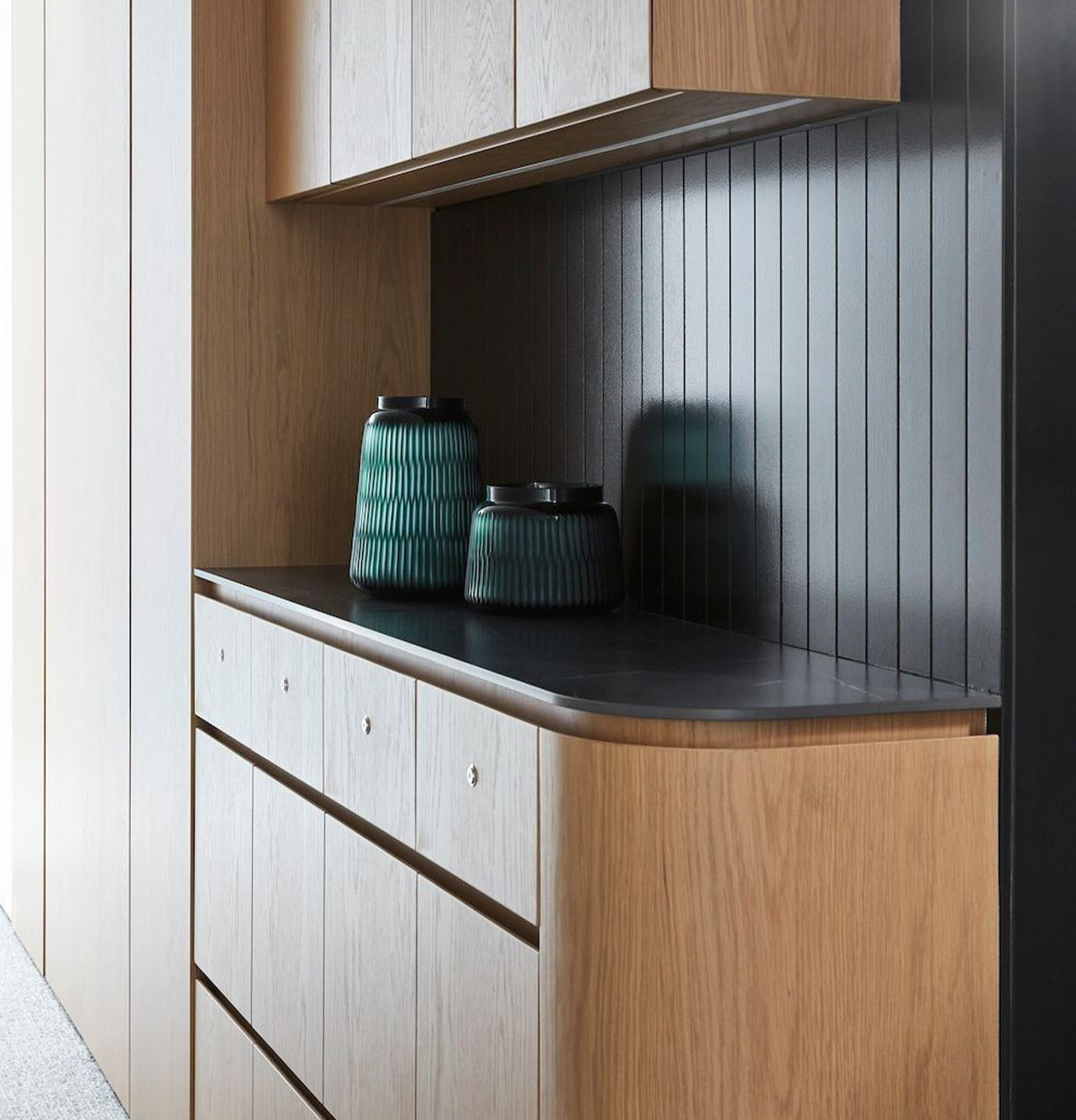 American Oak Veneer Crown Cut on MDF