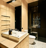 Austral Araucaria Hoop Pine Veneer on Fire Rated Black MDF
