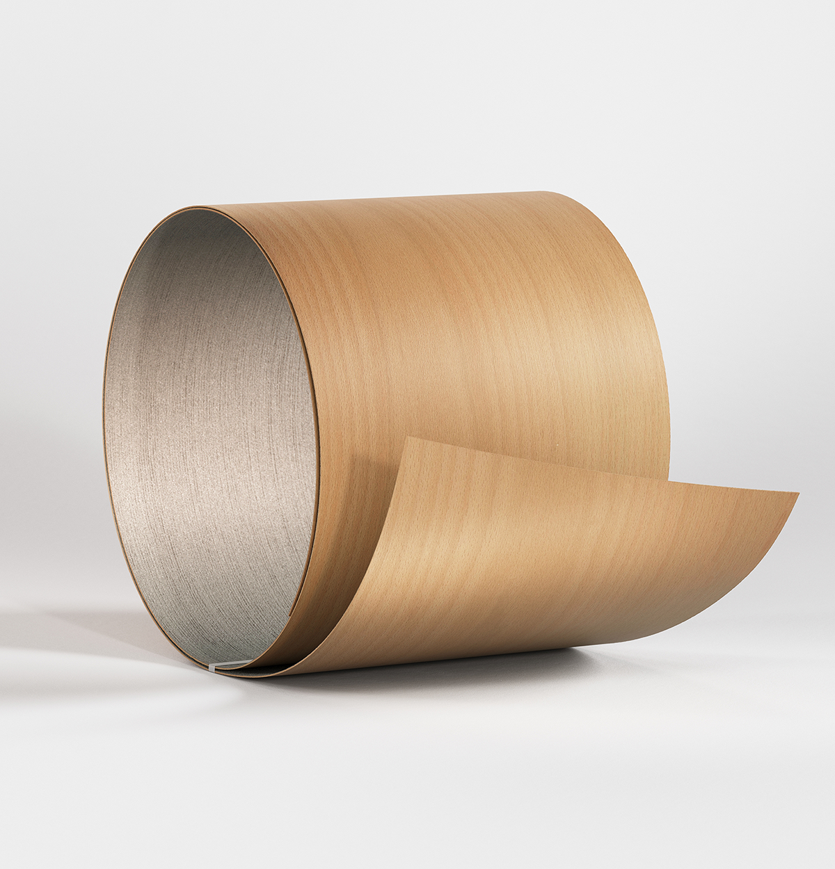 Beech Veneer Crown Cut on Pre-Glued Leaf