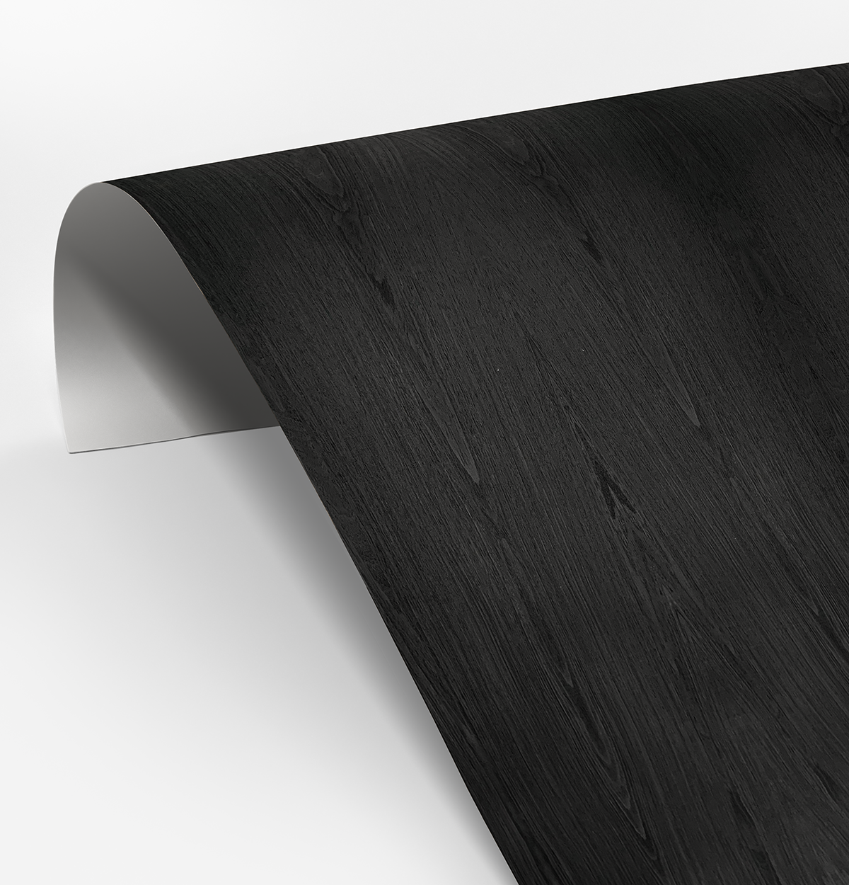 Ebon Reconstituted Veneer on Laminate