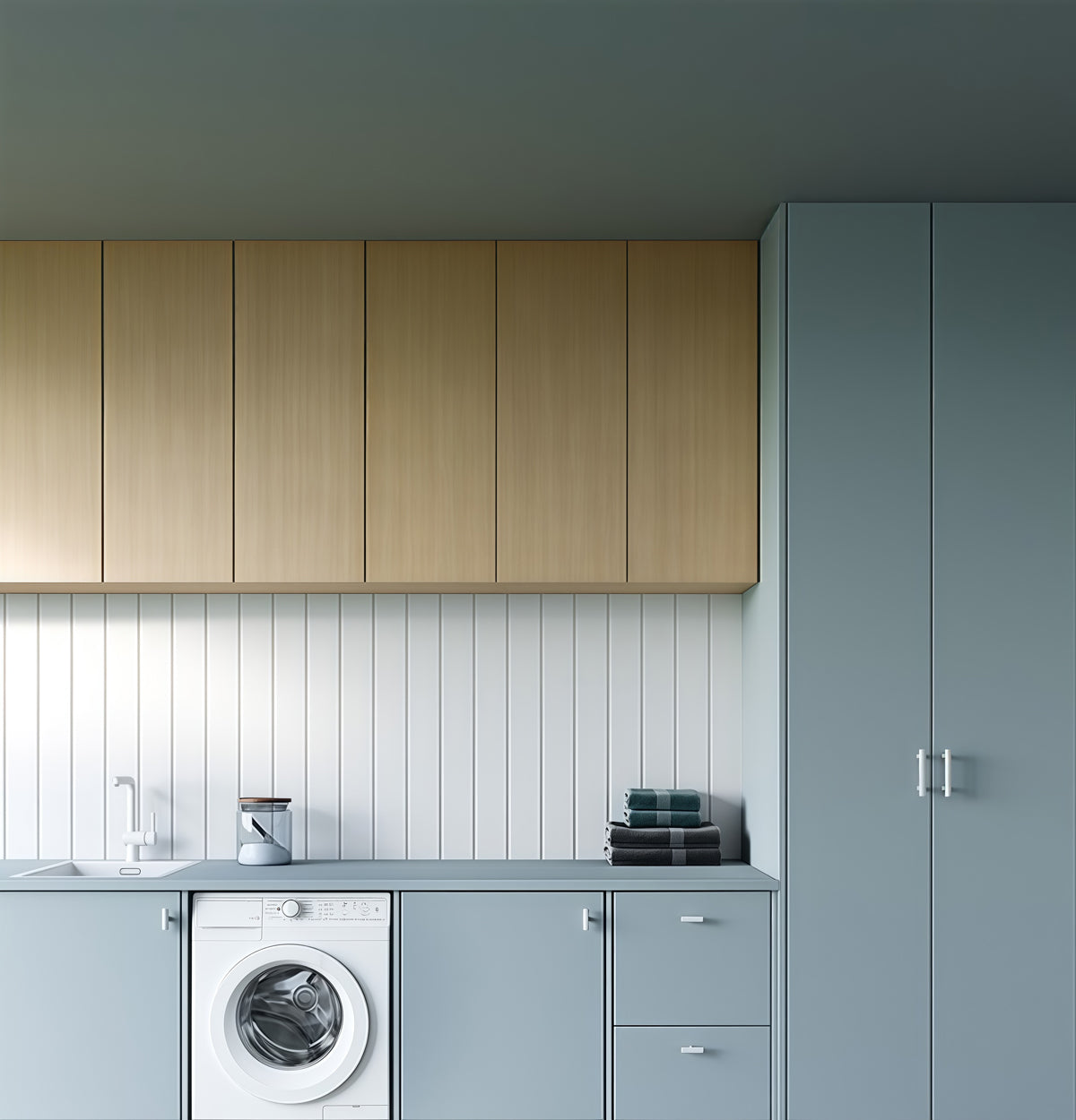 Formica Bluegrass on Moisture Resistant MDF