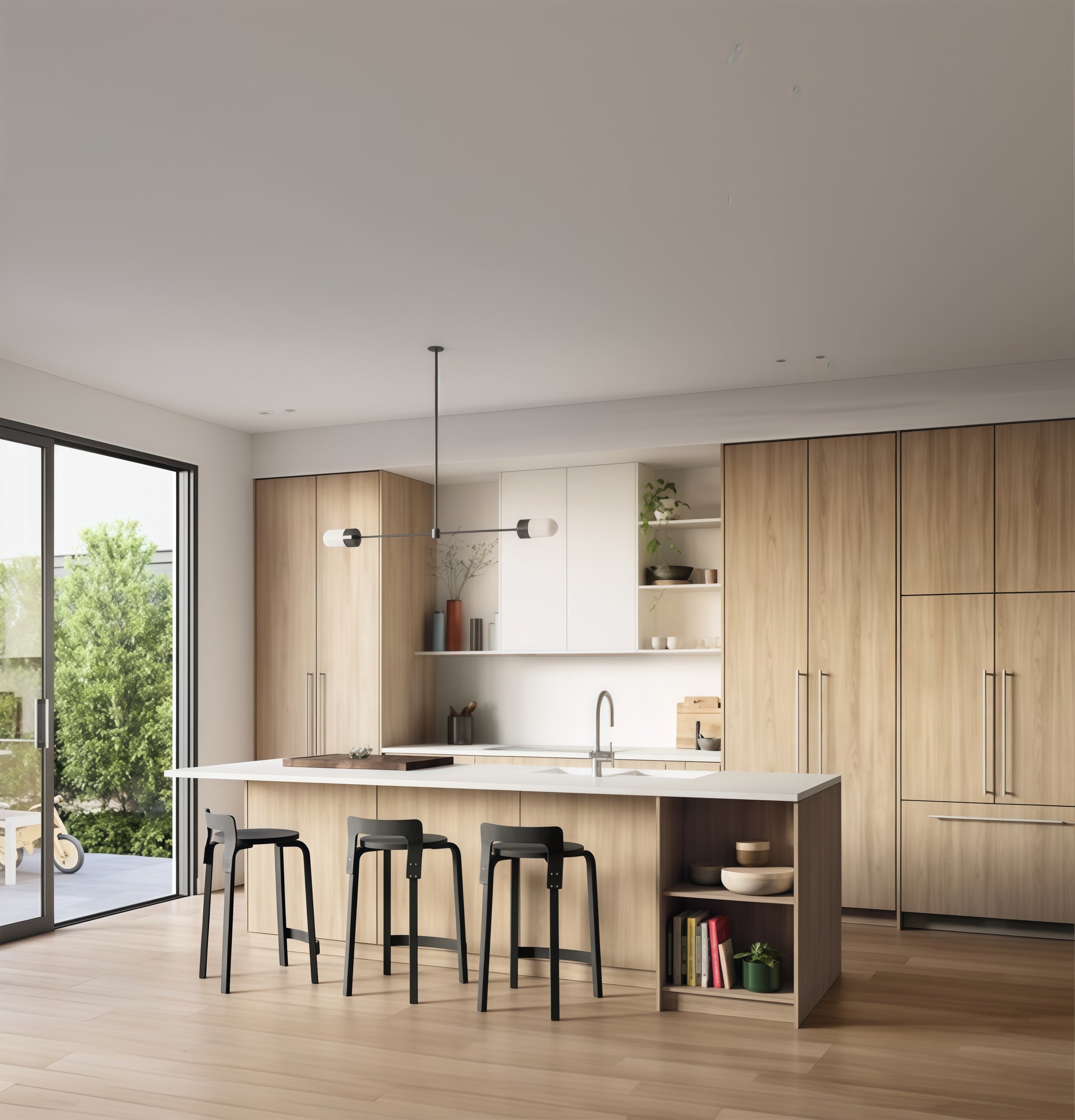 Formica Golden Oak on Moisture Resistant MDF