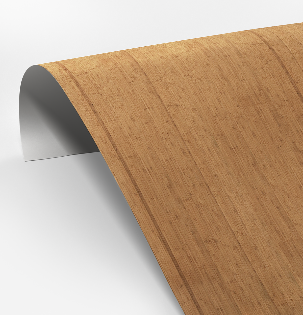 LETO Narrow Grain Carbonised Bamboo Veneer on Laminate