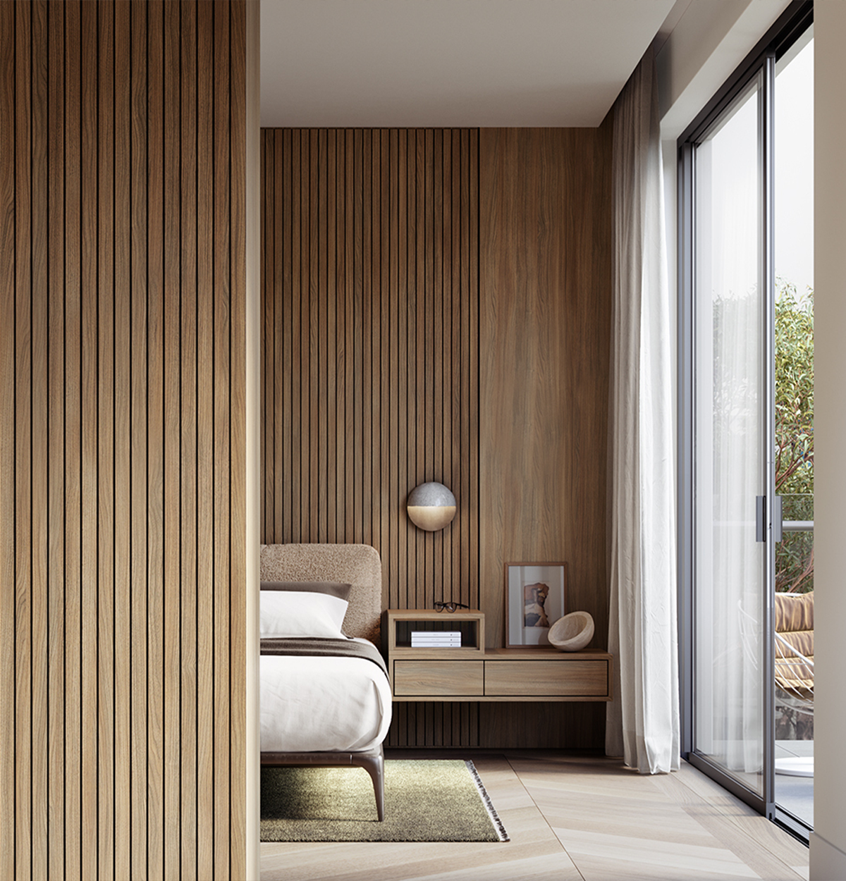 Laminex Danish Walnut Ceiling Panels (2-Pack)