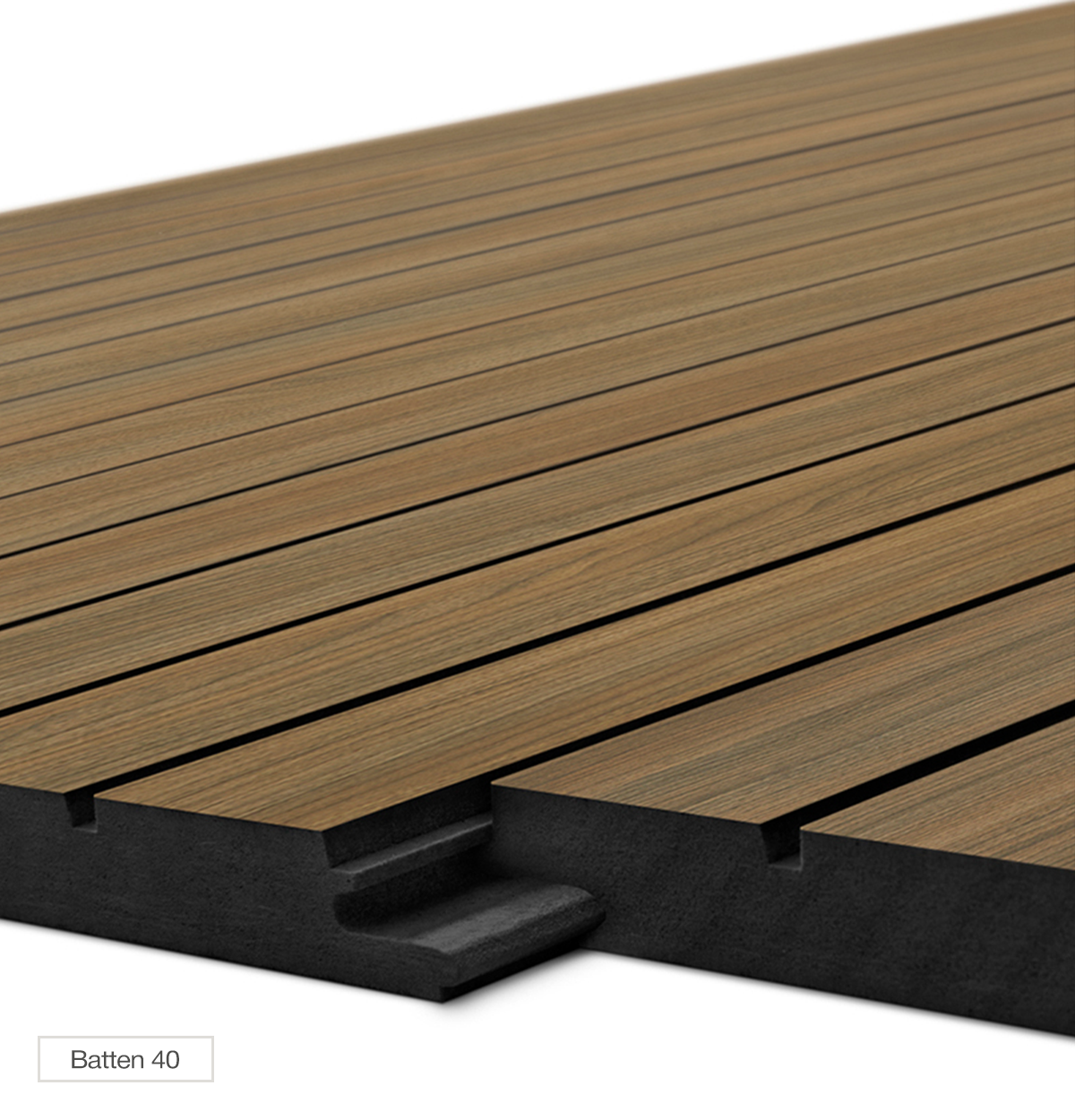 Laminex Danish Walnut Wall Panels (2-Pack)