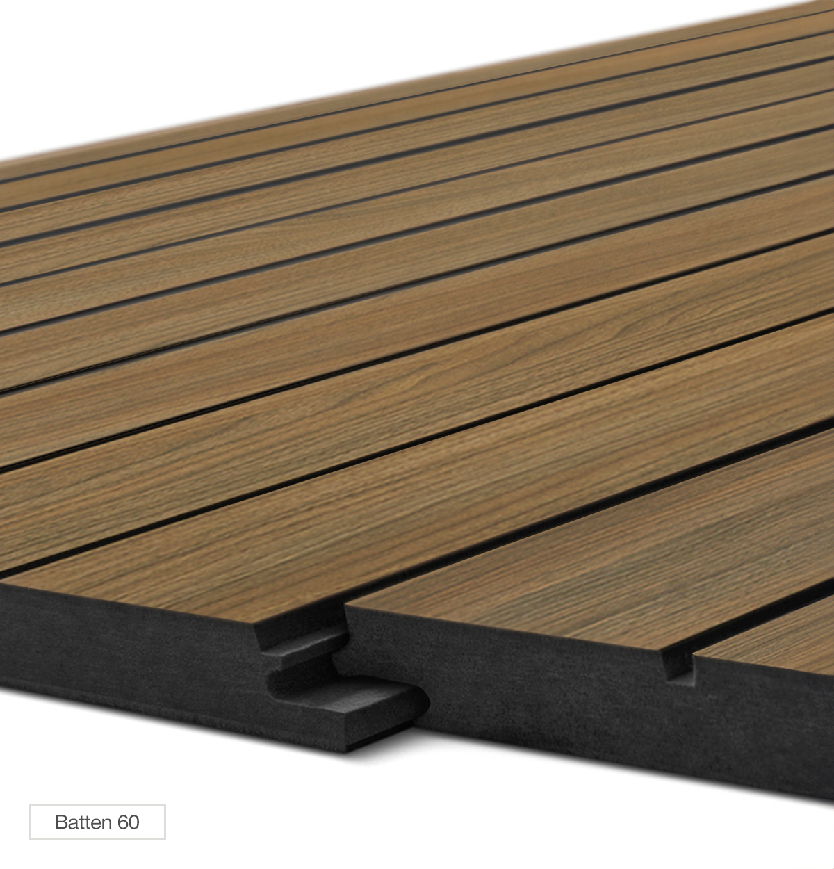 Laminex Danish Walnut Wall Panels (2-Pack)