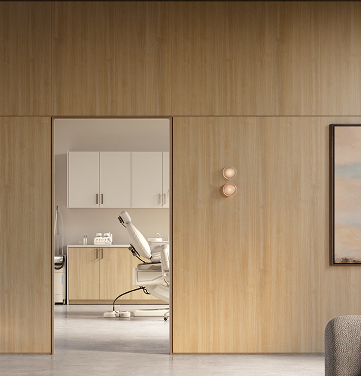 Laminex Classic Flat Calm Oak Wall Panels