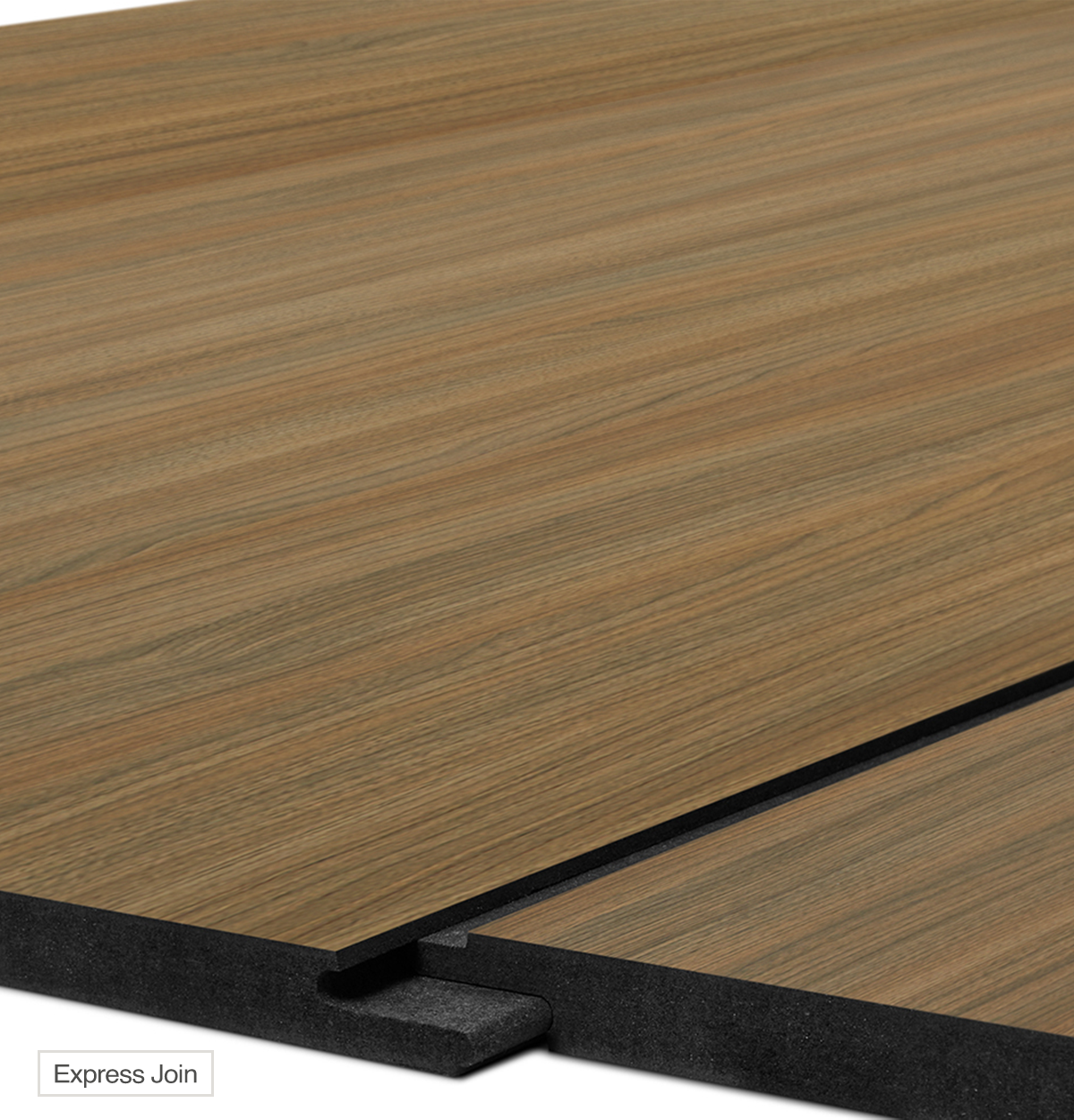 Laminex Classic Flat Danish Walnut Wall Panels