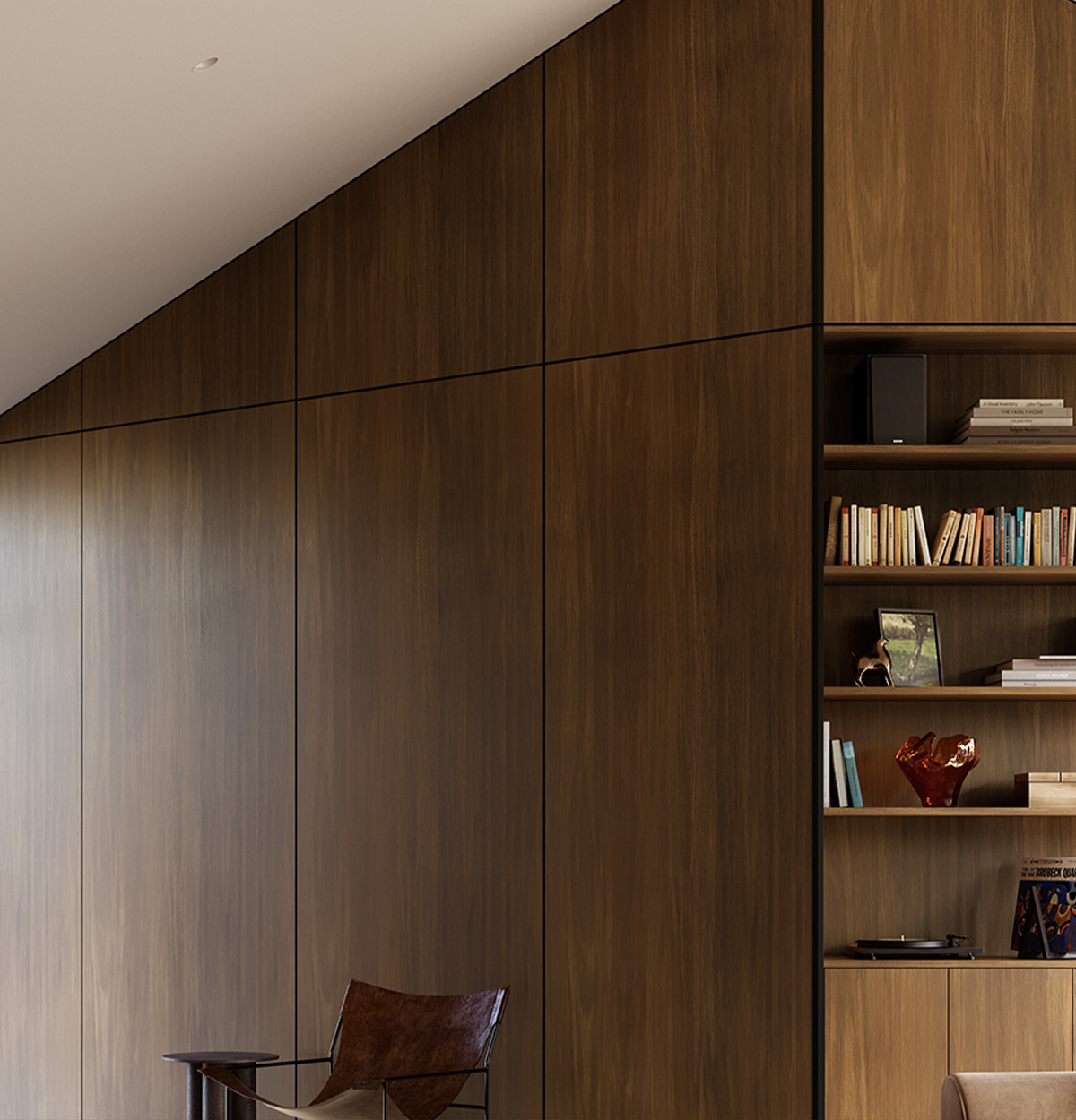 Laminex Classic Flat Spotted Gum TrueScale Wall Panels
