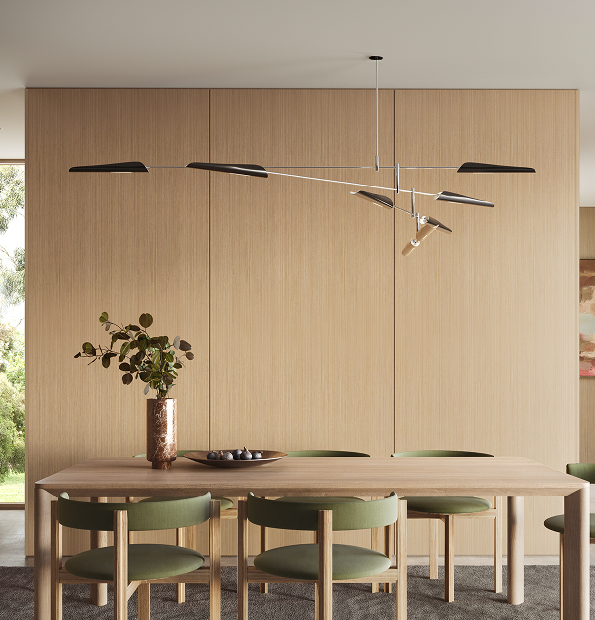 Laminex Classic Flat Victorian Ash TrueScale Wall Panels