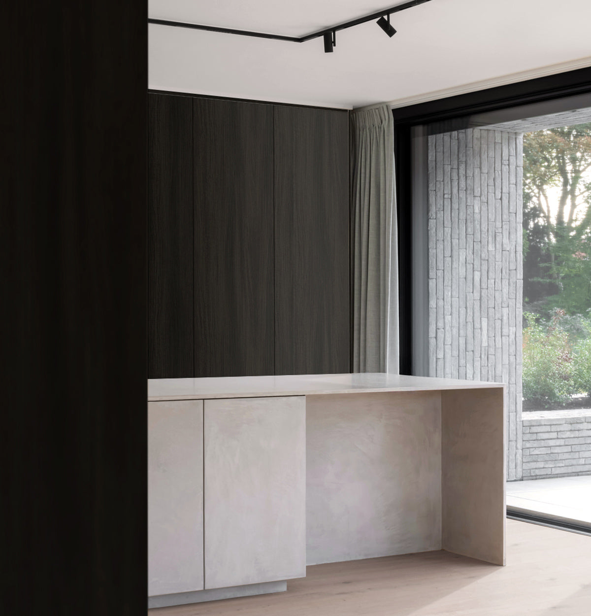 Vento Walnut EVOGRAIN Hyperreal on Plywood