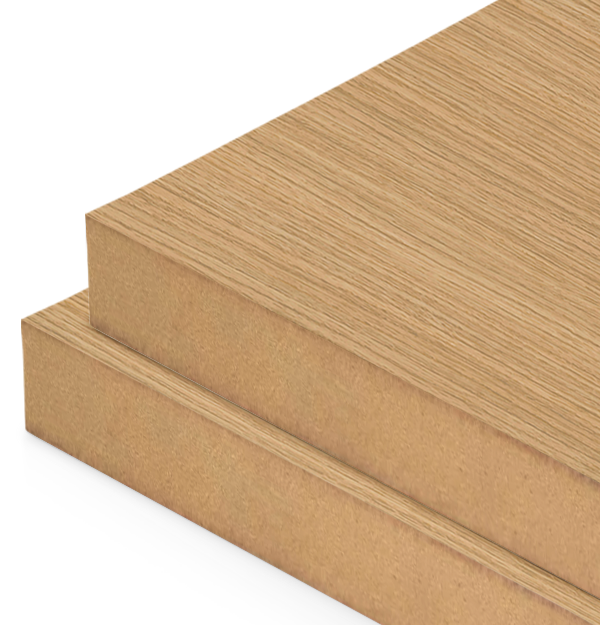 Linea Oak EVOGRAIN Hyperreal on MDF