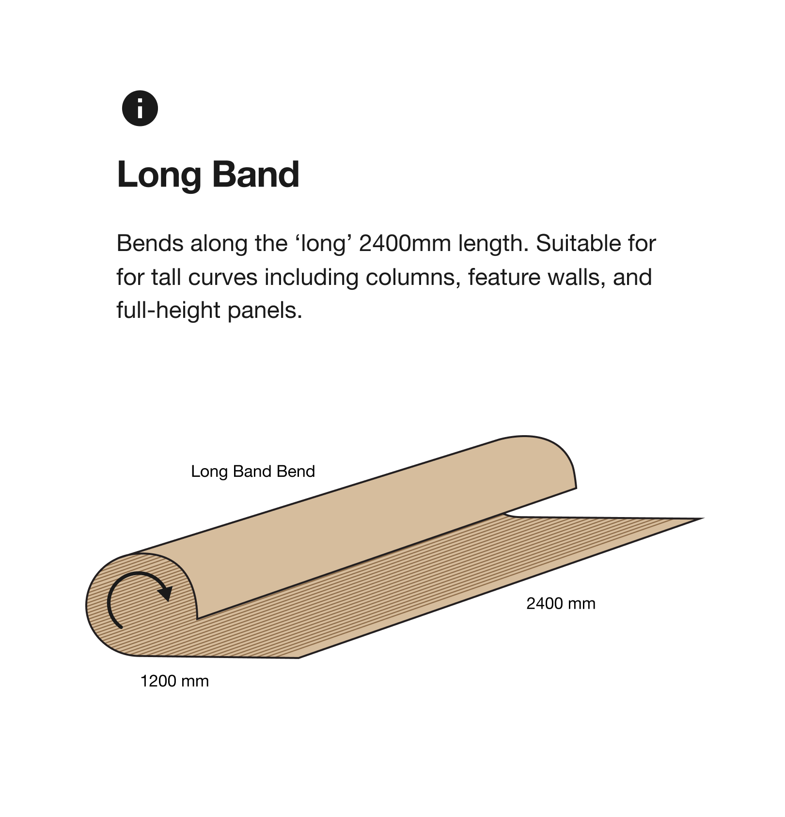 Bending MDF MR (Bendy MDF)