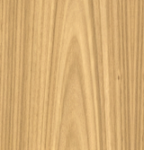 Plantation Oak Veneer Crown Cut on Black Moisture Resistant MDF