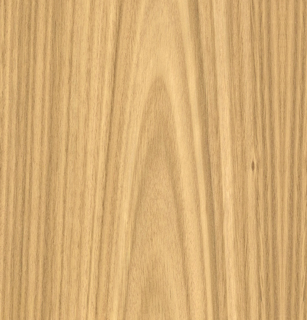 Plantation Oak Veneer Crown Cut on Black Moisture Resistant MDF
