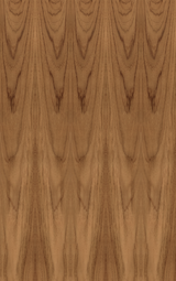 Teak Veneer Crown Cut on HMR Moisture Resistant Particleboard