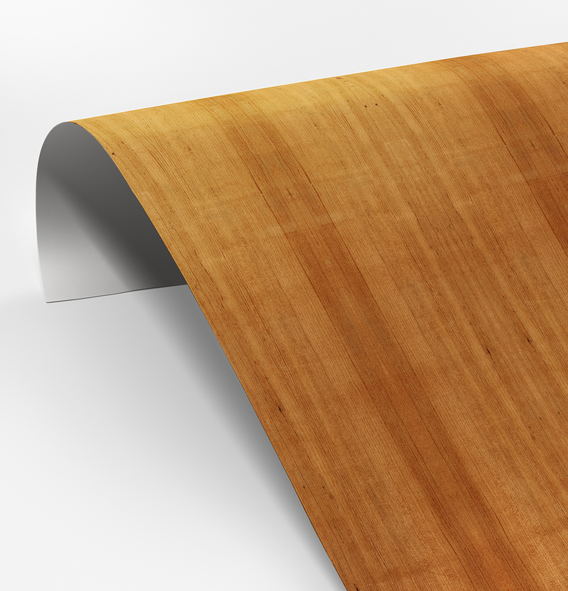 Teak Veneer Quarter Cut on Laminate