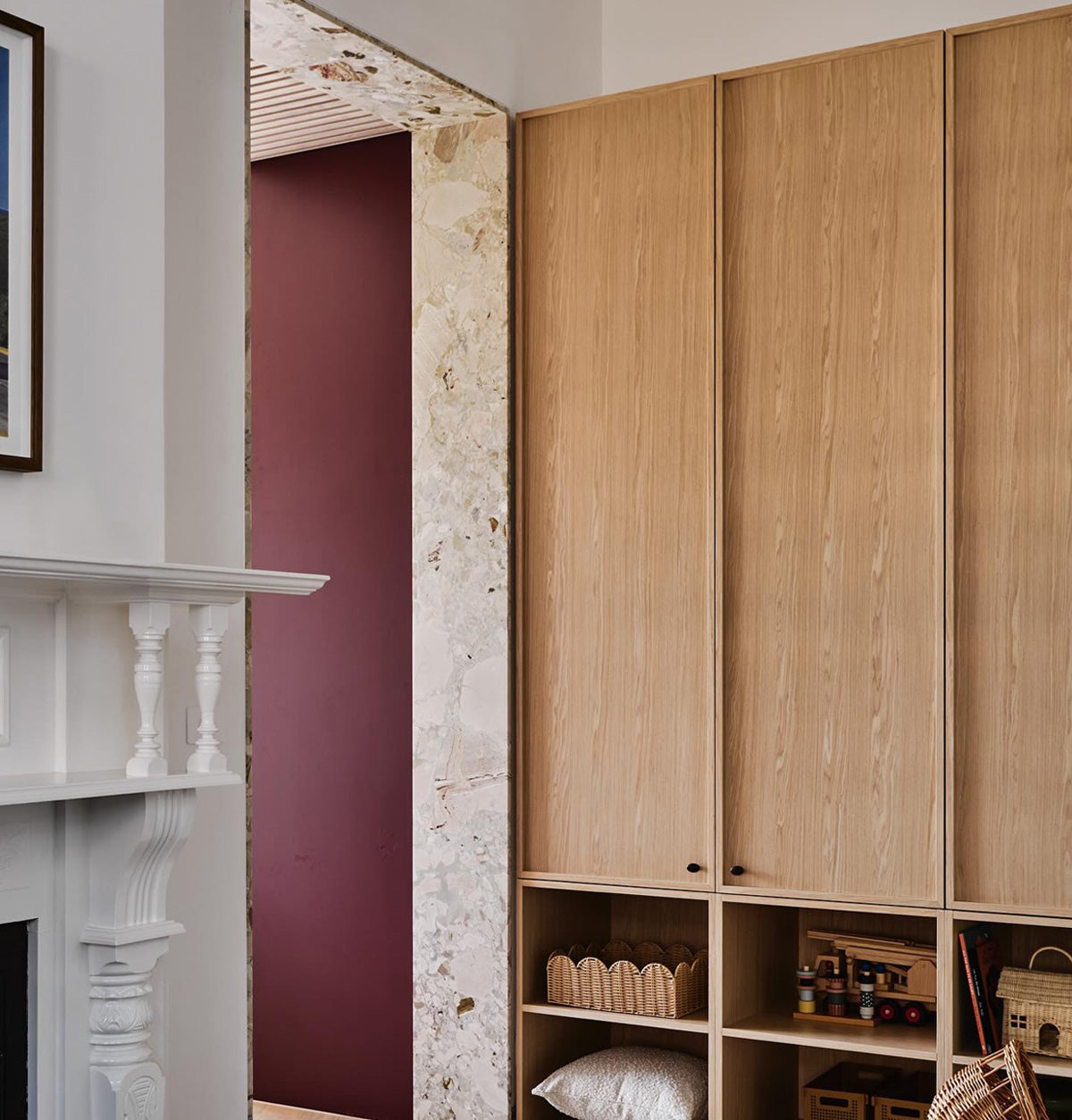 Verdi Reconstituted Veneer on Black Moisture Resistant MDF