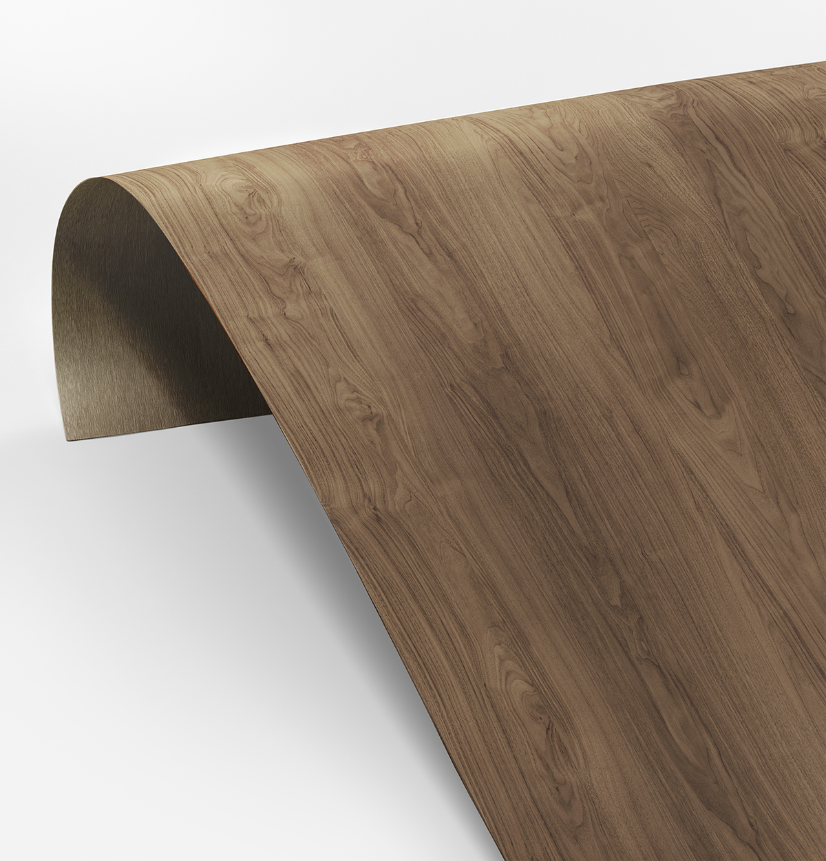 Warm Walnut EVOGRAIN Hyperreal on Laminate
