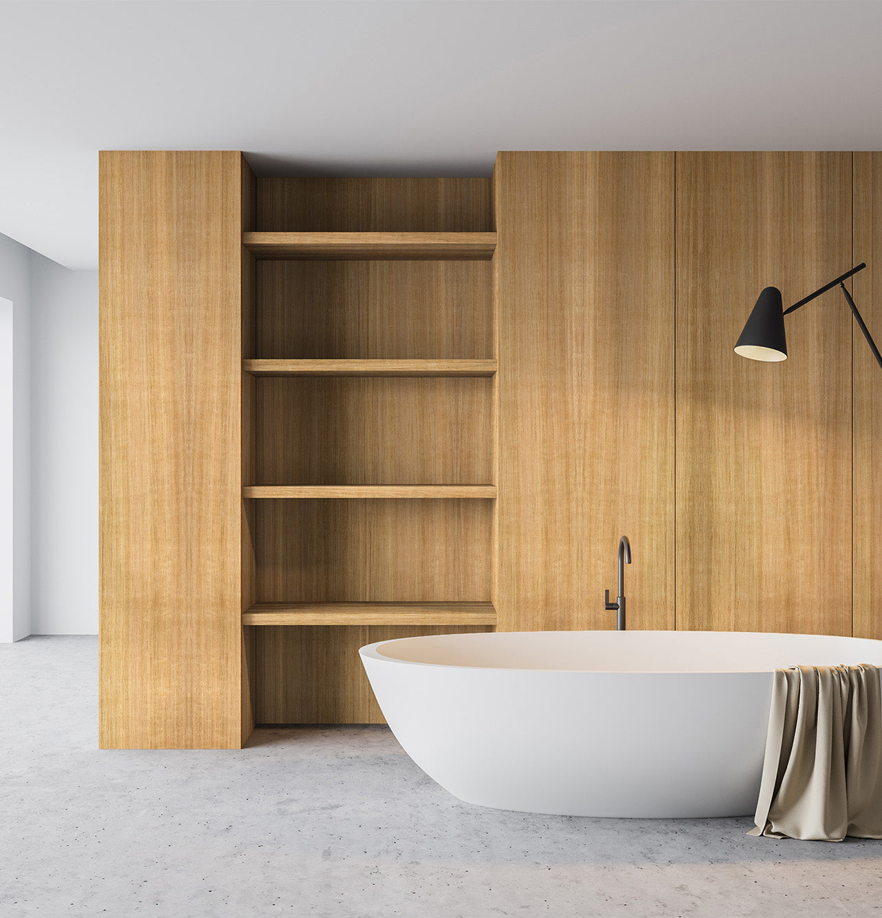 Tasmanian Oak Veneer Quarter Cut on Plywood