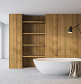 Spotted Gum Veneer Quarter Cut on MDF