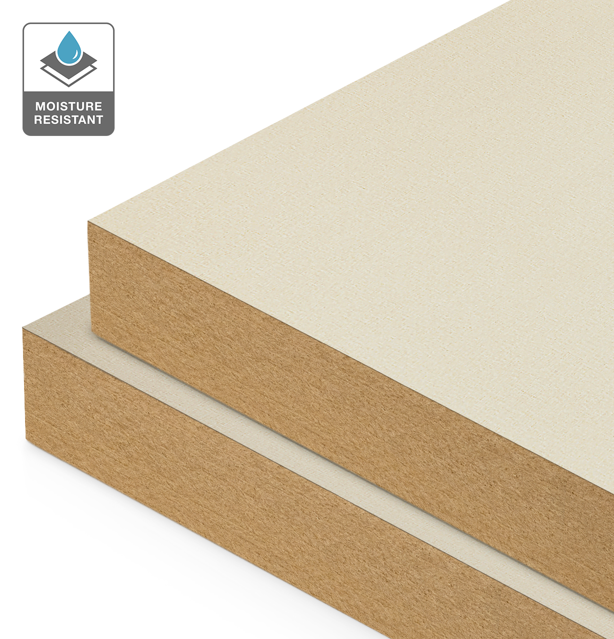Formica Bliss Shitake on Moisture Resistant MDF