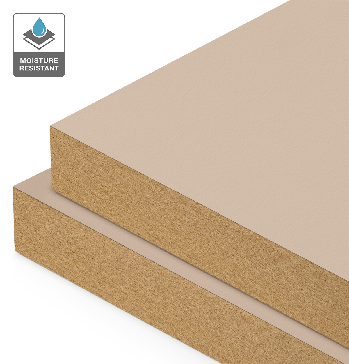 Formica Doe Skin on Moisture Resistant MDF