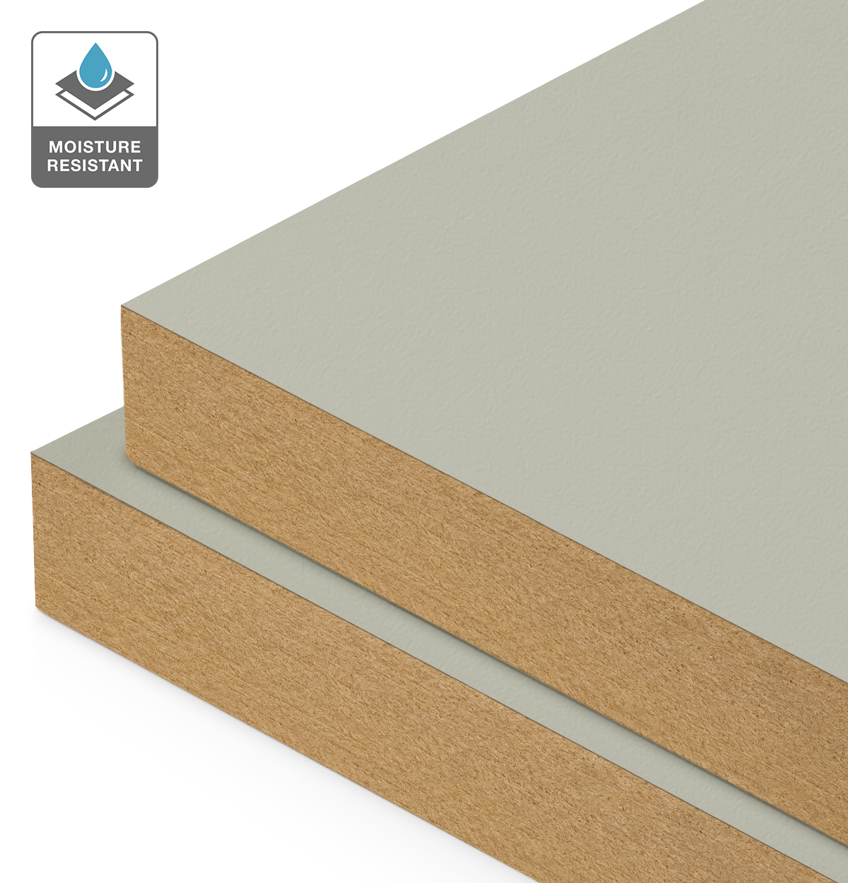 Formica Grassland on Moisture Resistant MDF