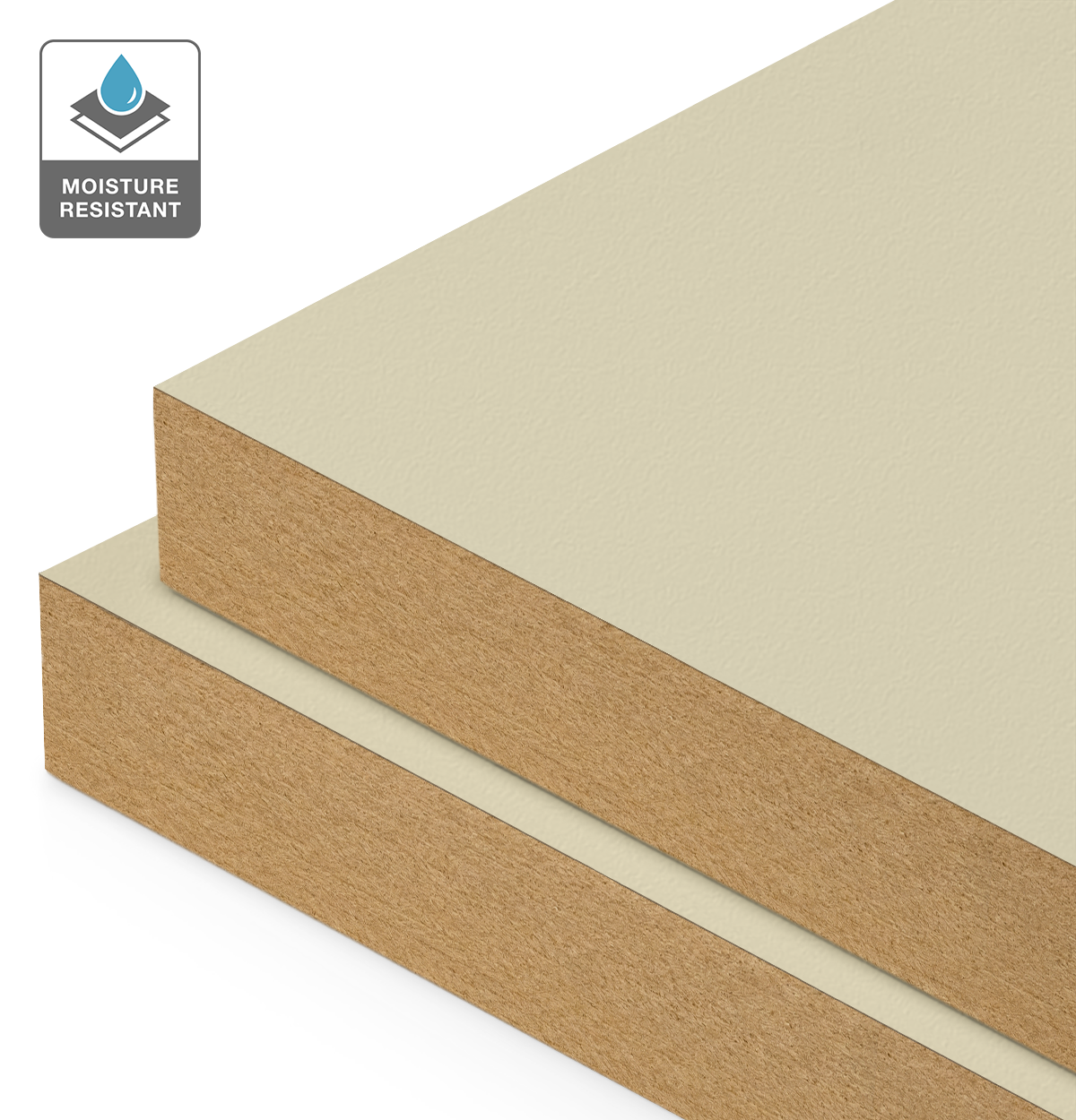 Formica Olivette on Moisture Resistant MDF