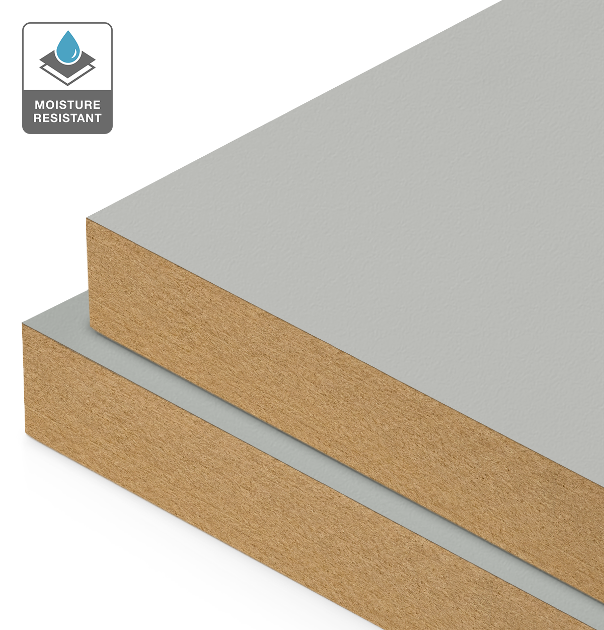 Formica Riverside on Moisture Resistant MDF