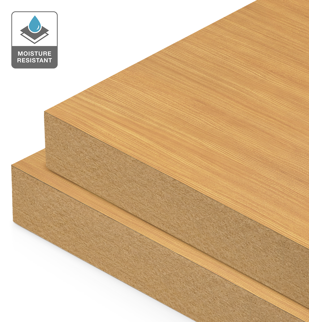 Formica Tasmanian Ash on Moisture Resistant MDF