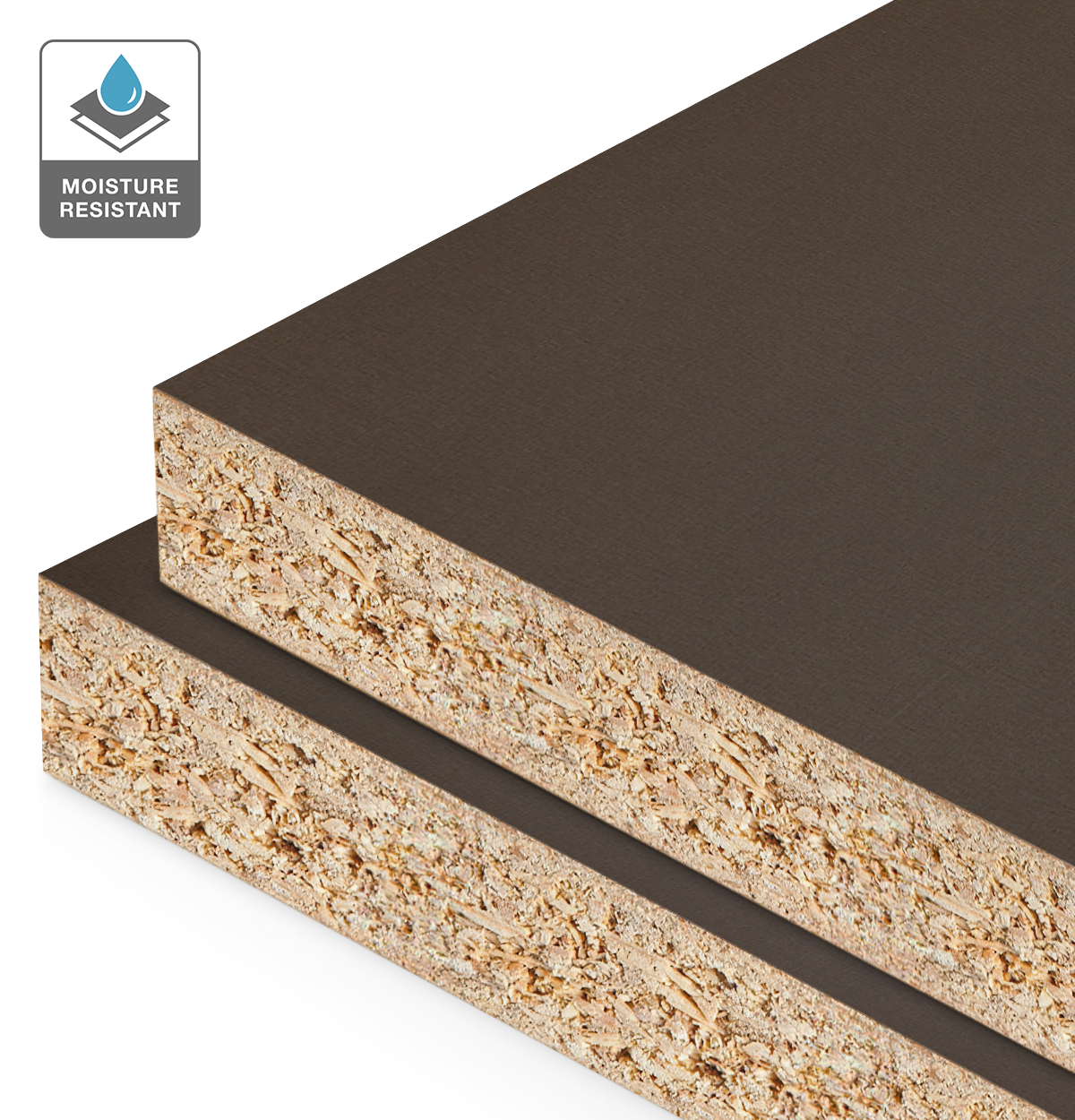 Formica Bliss Cinder on Moisture Resistant Particleboard