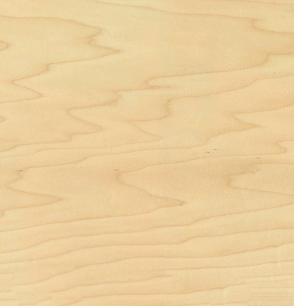 Rock Maple Veneer Crown Cut Cross Grain on Plywood