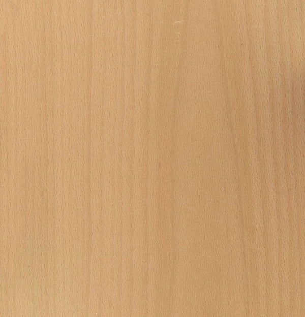 Beech Veneer Crown Cut on Black Moisture Resistant MDF
