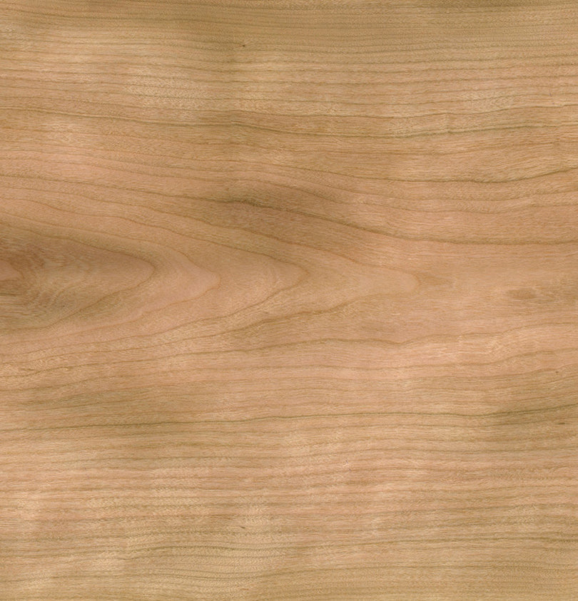 American Cherry Veneer Crown Cut Reverse Slip Match Cross Grain on HMR Moisture Resistant Particleboard