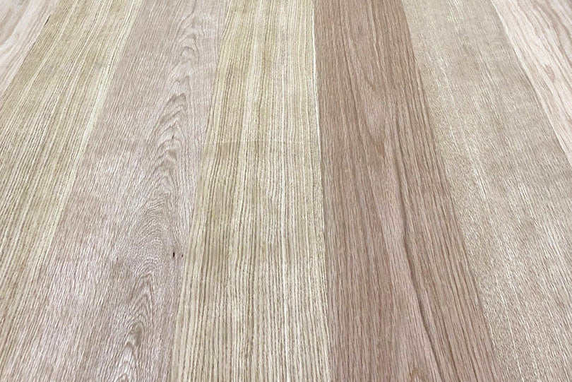 Close-up of a wooden surface with a striped pattern